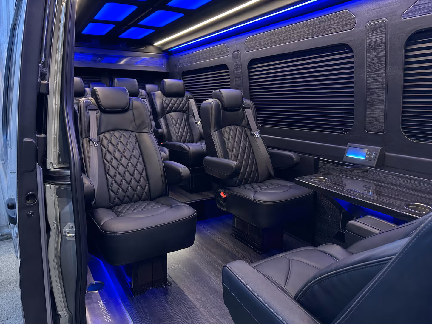 sprinter van transportation for groups and events across wylie