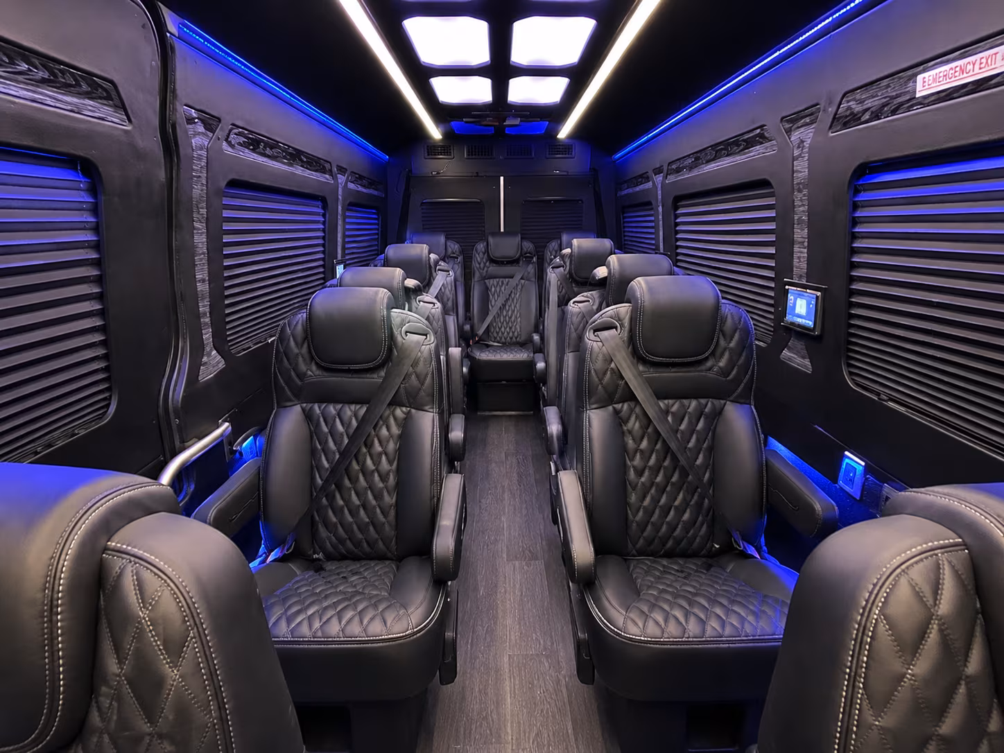 wylie corporate event transportation onboard seating